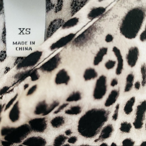 A New Day Tiered Midi Cheetah Print Dress - Picture 9 of 11